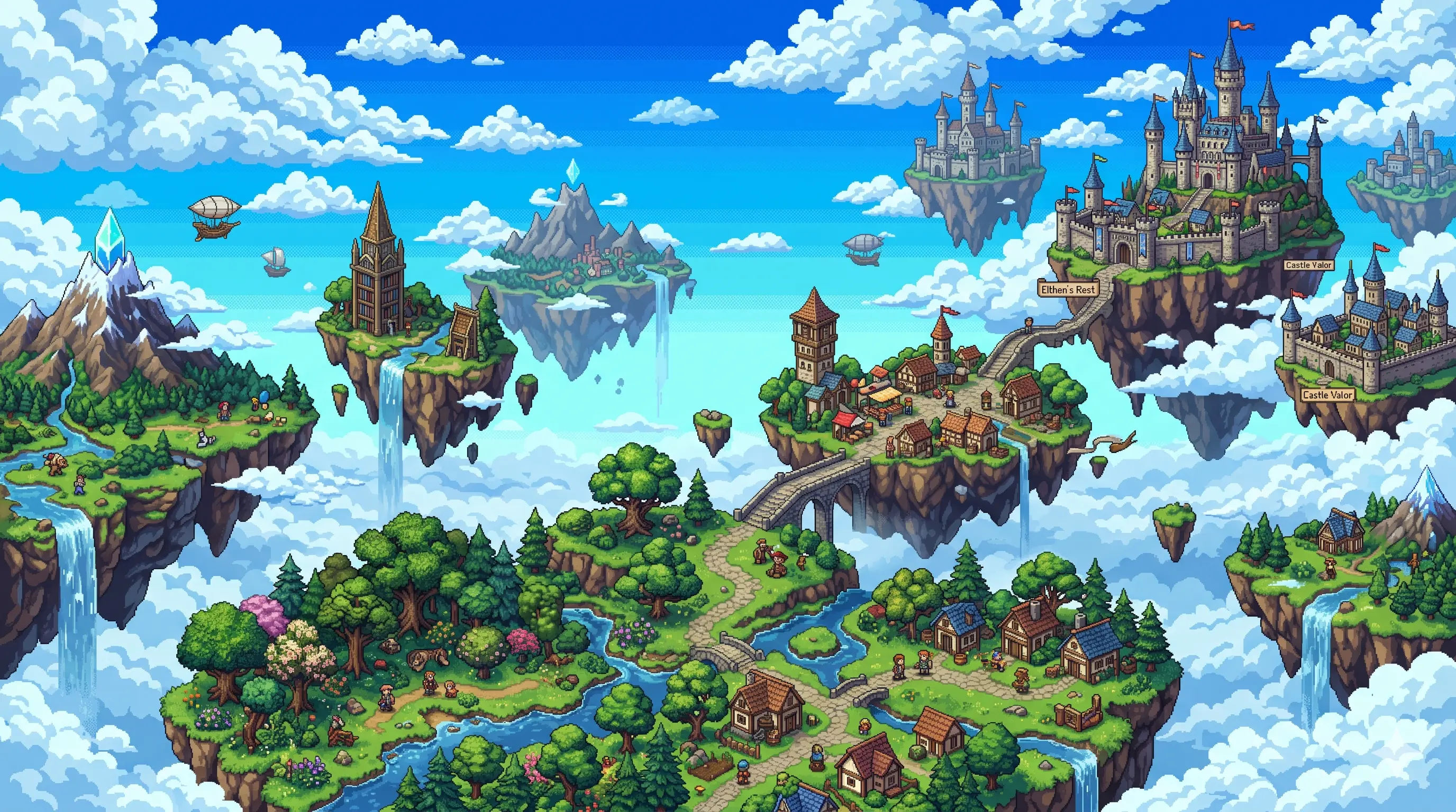 Pixel Fantasy Horizon